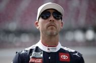 Denny Hamlin during the NASCAR Cup Series at Talladega Superspeedway. Source: Getty